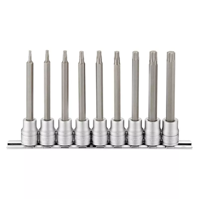 Teng Socket Set 3/8″ Drive Long TX Bit 9pcs